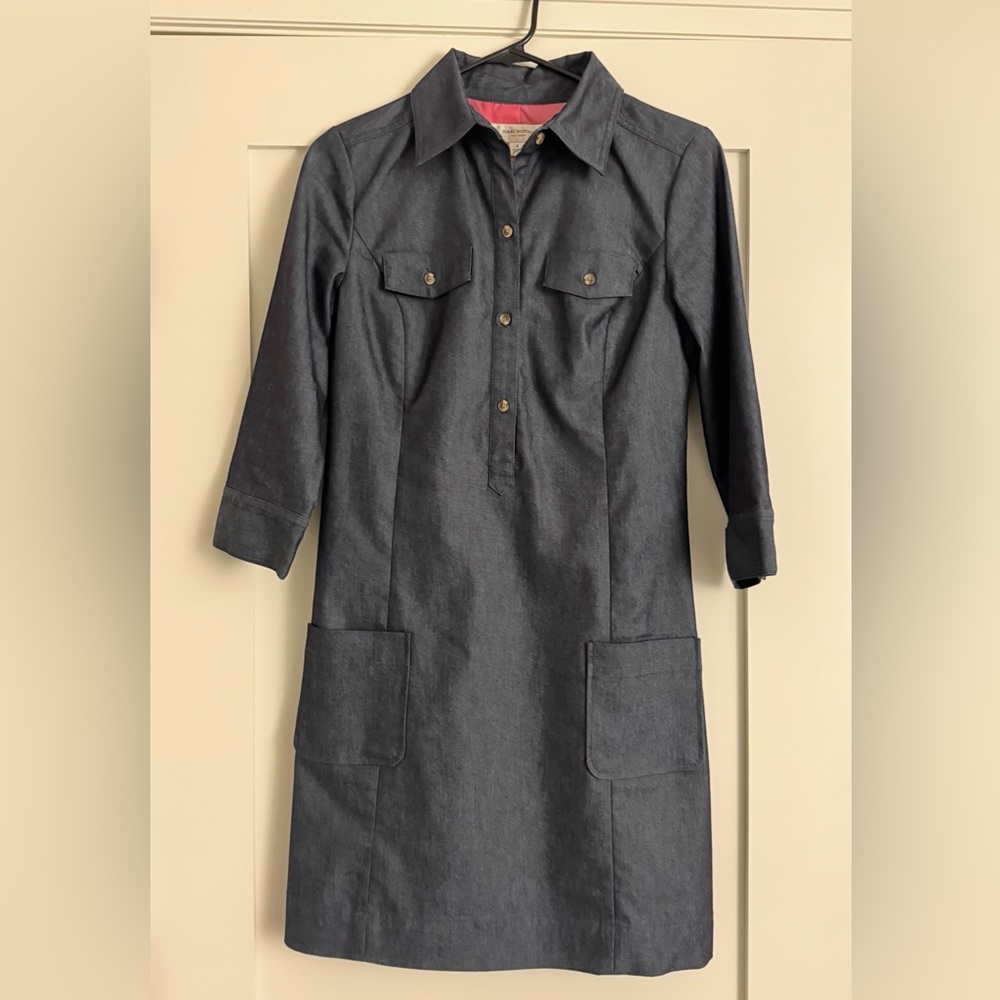Dark Wash Denim Dress